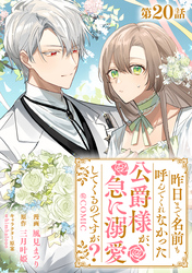 【単話版】昨日まで名前も呼んでくれなかった公爵様が、急に溺愛してくるのですが？@COMIC 第20話