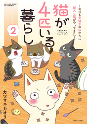 猫が4匹いる暮らし (2)～今日も大騒ぎな猫たちに新入り猫がやってきた～