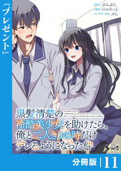 黒髪清楚の冷酷美少女を助けたら、俺と二人きりの時だけデレるようになった件【分冊版】１１